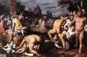 CORNELIS VAN HAARLEM Massacre of the Innocents sdf Spain oil painting artist